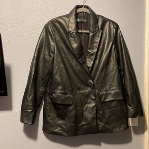Zara women coat oversized